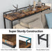 Console Table, 70.9 inch Extra Long Sofa Table Tribesigns
