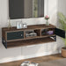 Floating TV Stand, 3-Tier Entertainment Center Media Console Shelf Tribesigns