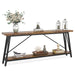 Console Table, 70.9 Inches Extra Long Sofa Table Behind Couch Tribesigns