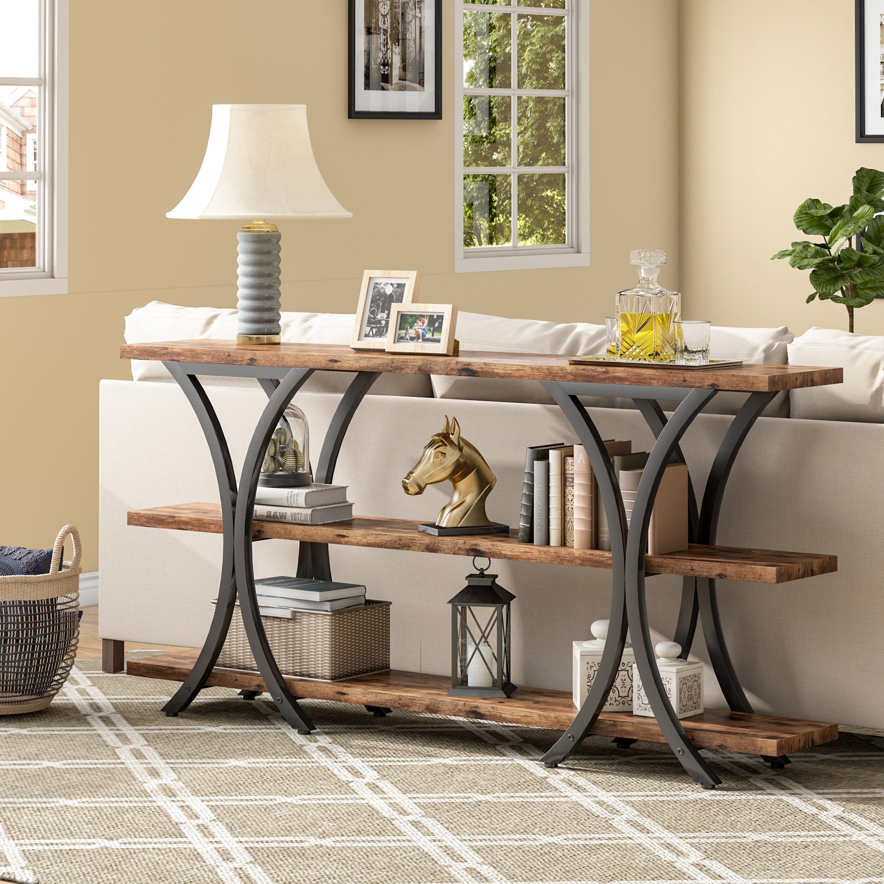 Tribesigns Console Table, 70.8