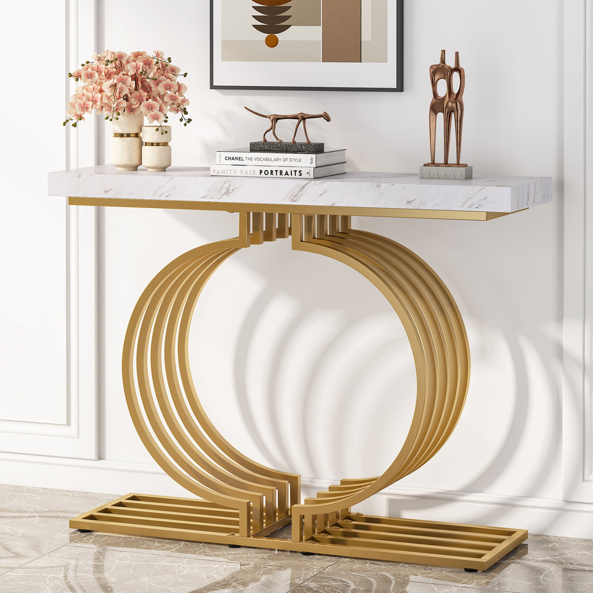 Tribesigns Console Base Sofa Table 39.37\