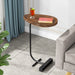 C Side Table, Minimalist Narrow End Table for Sofa Couch Tribesigns