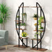Plant Stand, 5-Tier Curved Flower Display Shelf Pack of 2 Tribesigns