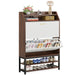 Tribesigns Shoe Cabinet, Freestanding Shoe Organizer with 2 Flip Drawers & Shelves Tribesigns