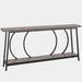 2-Tier Console Table, 70.9" Sofa Entryway Table with Storage Shelves Tribesigns