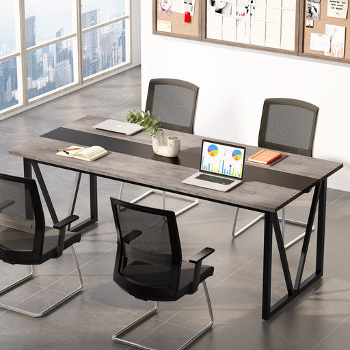 Tribesigns Conference Table, 6FT Meeting Room Table Executive Desk Tribesigns