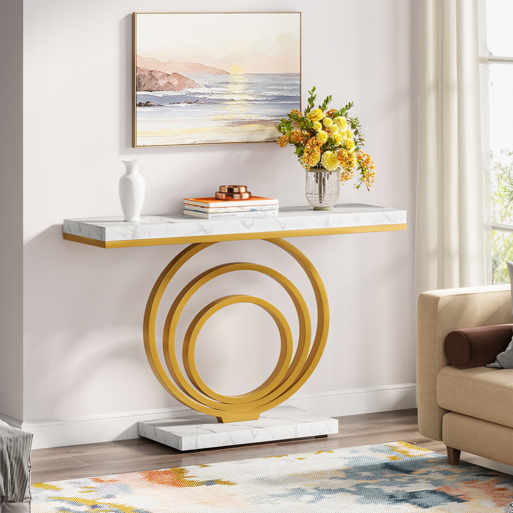 Tribesigns Console Table, 41