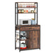 Kitchen Baker's Rack, 6-Tier Microwave Stand with Cabinet & Drawers Tribesigns