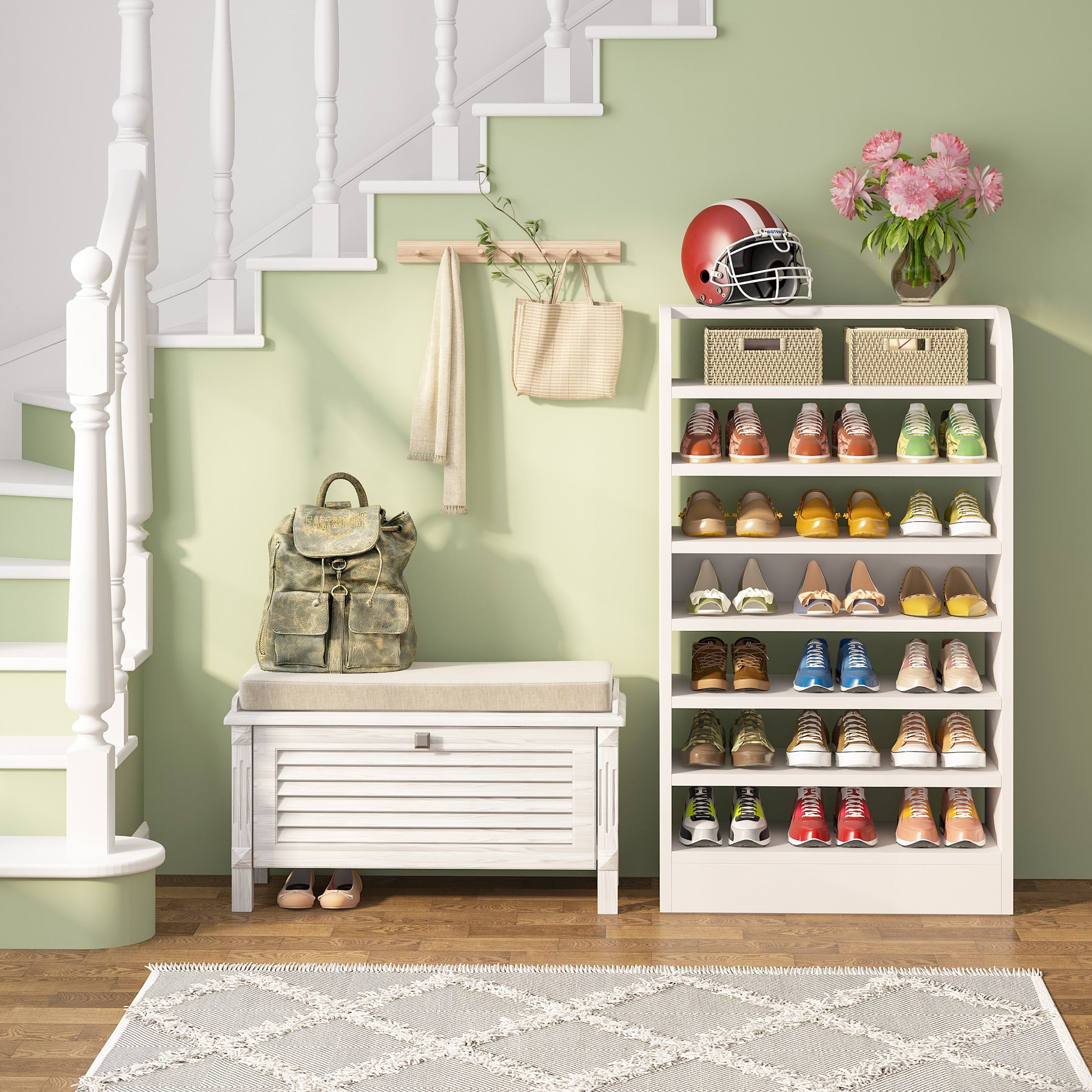 8-Tier Shoe Rack - Thumbnail 3