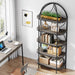 Tribesigns Bookshelf, 74.4" Etagere Bookcase with 5-tier Shelves Tribesigns