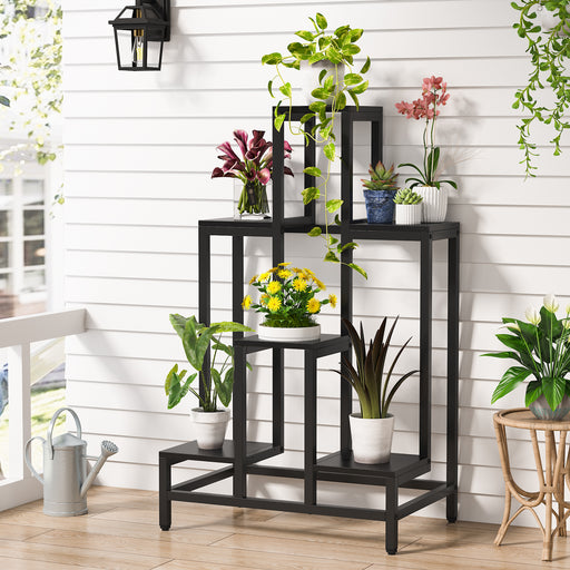 Plant Stand, 6-Tier Ladder Plant Shelf Flower Holder Rack Tribesigns