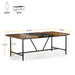 Tribesigns 6FT Conference Table, 70.8 x 35.4 inch Meeting Table Computer Desk Tribesigns