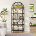 Tribesigns Bookshelf, 74.4" Etagere Bookcase with 5-tier Shelves Tribesigns