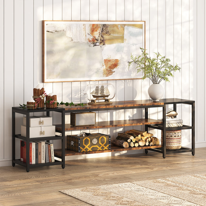 TV Stand, 3-Tier Media Entertainment Center for TV up to 85" Tribesigns