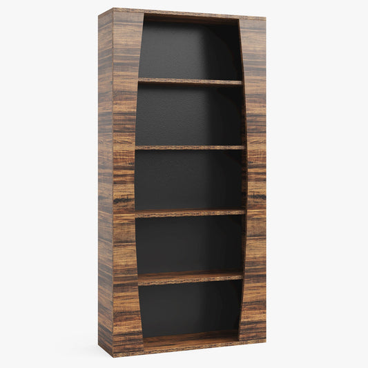 5-Shelf Bookcase, 70.9" Bookshelf with Open Storage Shelves Tribesigns