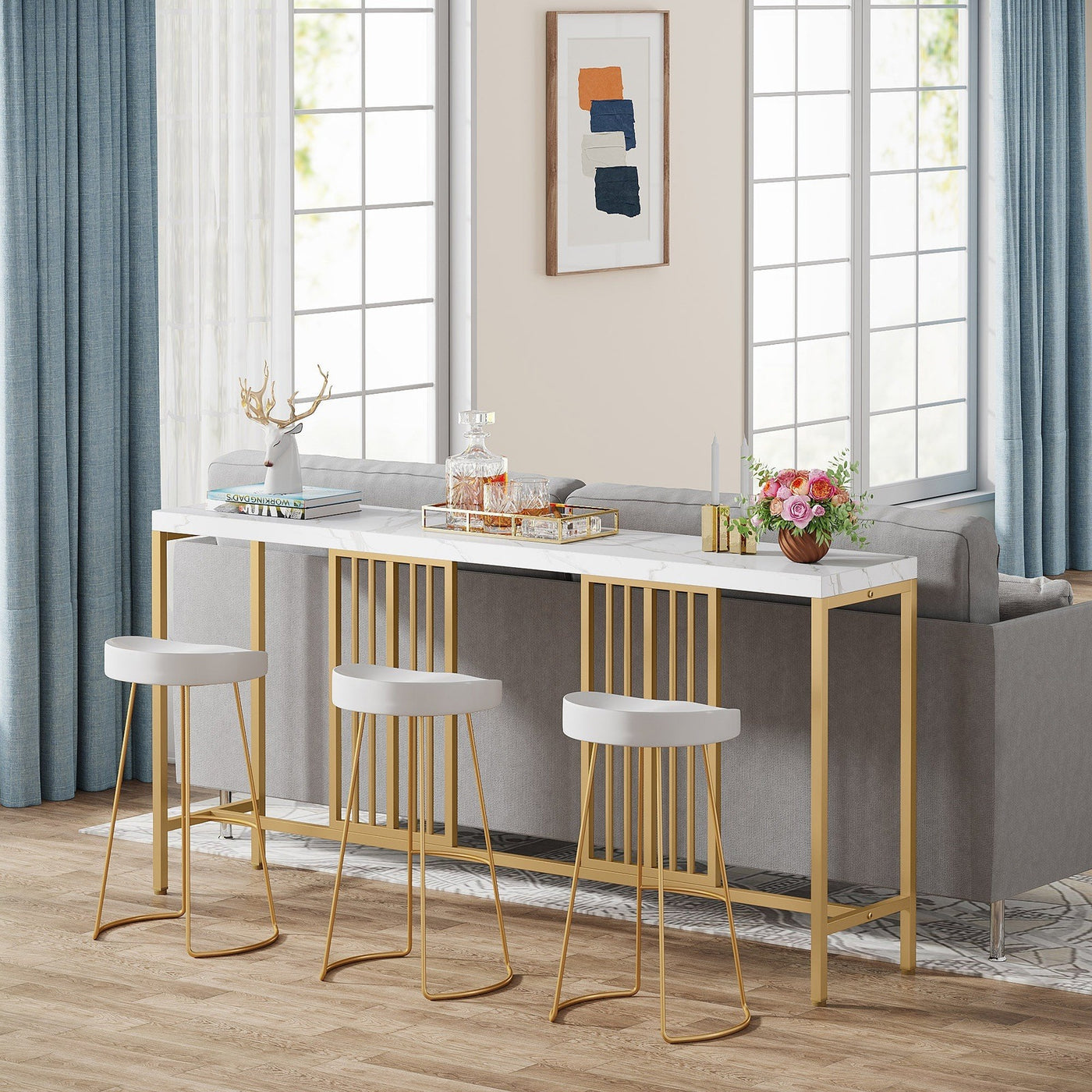 Tribesigns Console Table, 70.9