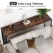 Console Table, 70.9 inch Industrial Sofa Pub Table, Rustic Tribesigns