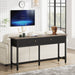 Console Table, 70.8" Sofa Table Entryway Table with 2 Drawers Tribesigns
