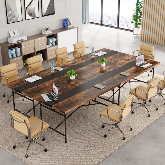 Tribesigns Conference Table, 6FT Rectangular Seminar Meeting Table Tribesigns