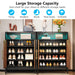 Tribesigns Shoe Cabinet, 5-Tier Shoe Racks Storage Organizer with Led Light Tribesigns