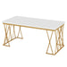 63" Dining Table for 4-6 People, Modern Kitchen Dinner Table Tribesigns
