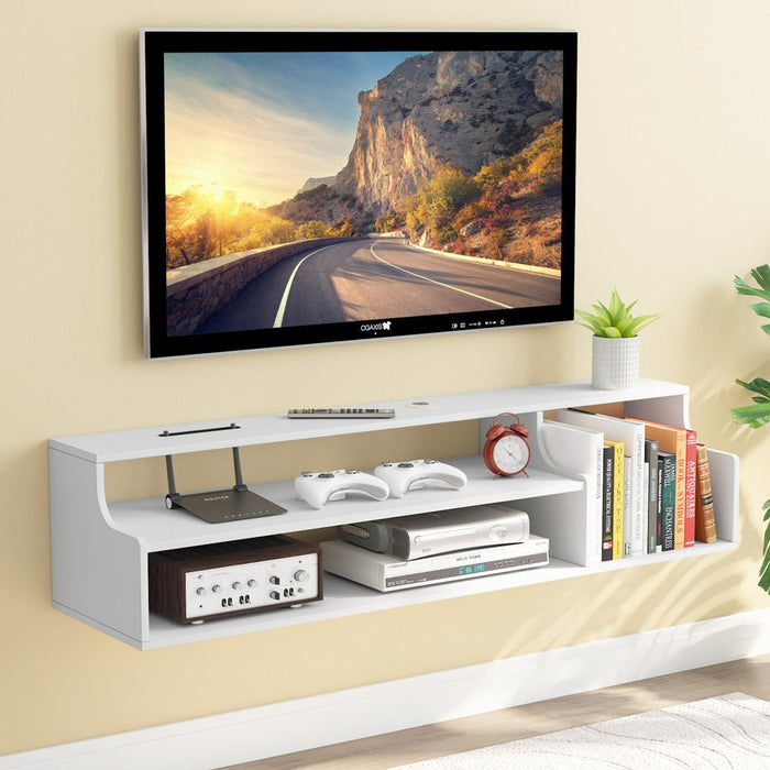 3 Tier Modern Floating TV Stand Tribesigns