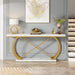 70.9" Console Table Extra Long Sofa Entryway Table Behind Couch Tribesigns