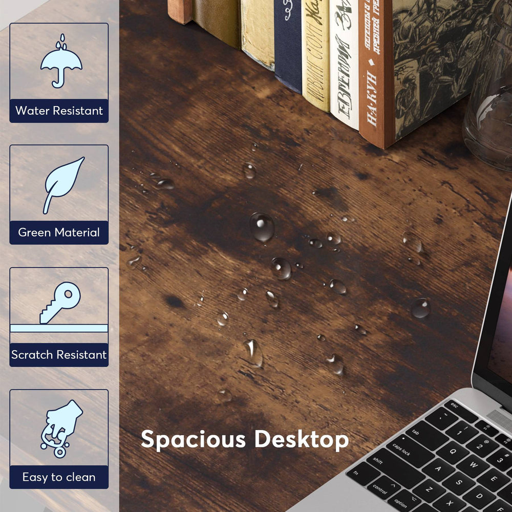 Tribesigns 55'' Industrial Computer Desk-Tribesigns