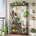 7-Tier Plant Stand, 70.9" Tall Flower Plant Shelf with 5 S-Hooks Tribesigns