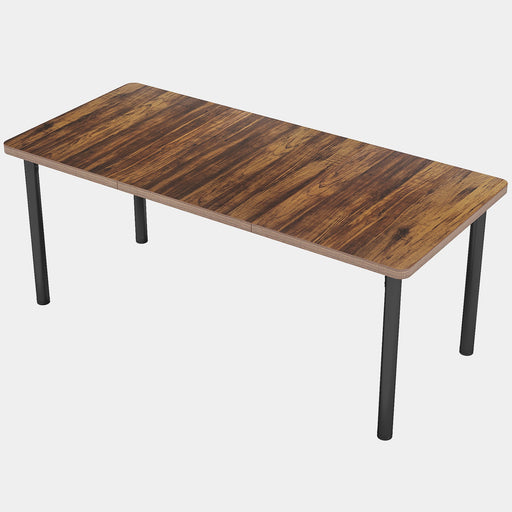 70.87" Dining Table, Rectangle Kitchen Table with Rounded Edges for 6-8 Tribesigns