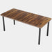70.87" Dining Table, Rectangle Kitchen Table with Rounded Edges for 6-8 Tribesigns