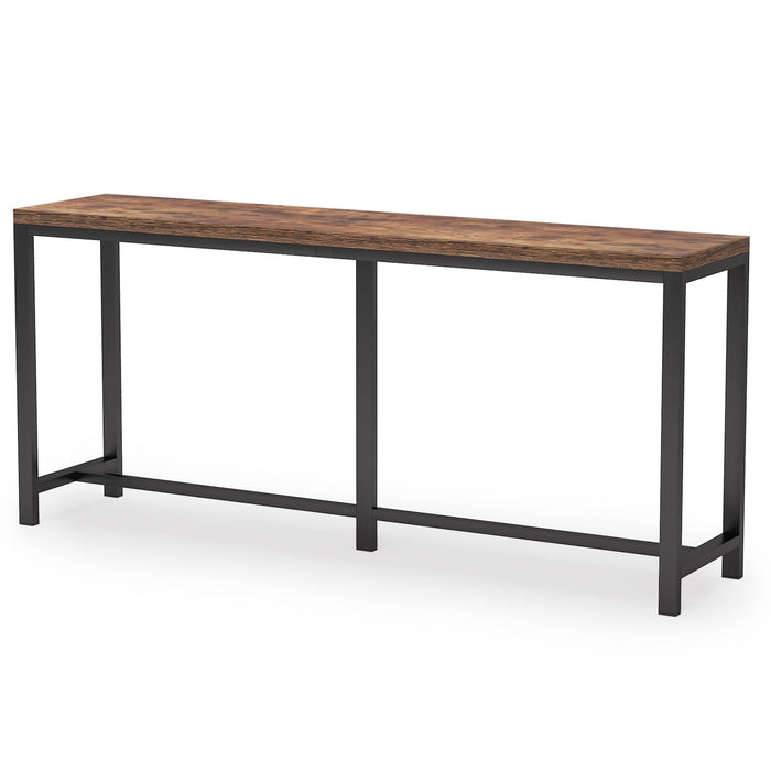 70.9 Inch Console Table, Skinny Long Entryway Table Sofa Table Tribesigns