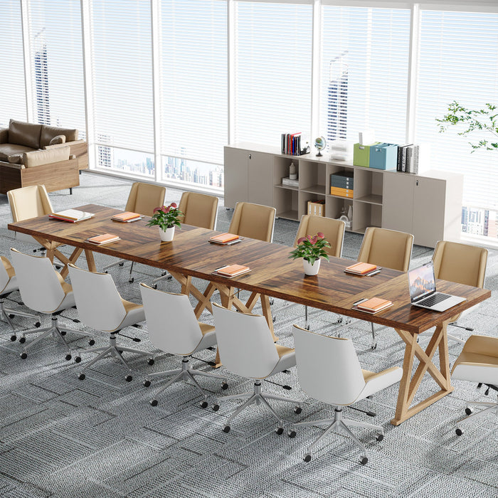 71" Conference Table, 6FT Meeting Table Boardroom Table for 6-8 People Tribesigns