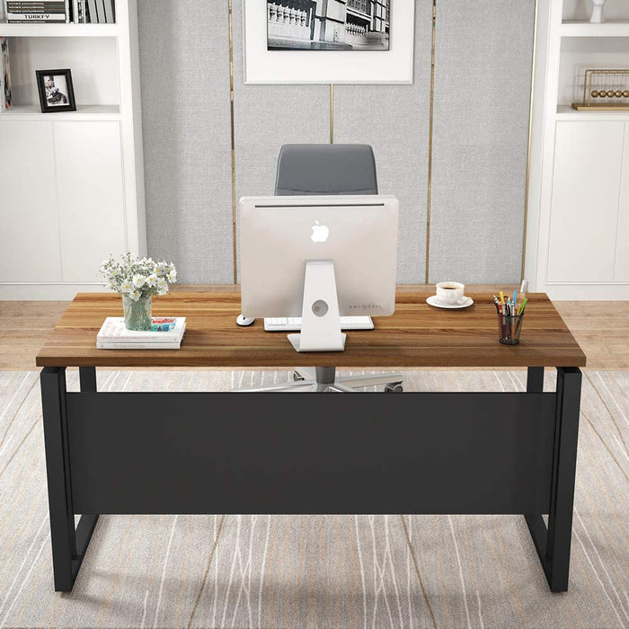 Tribesigns Computer Desk, 55" Home Office Desk Writing Table Tribesigns