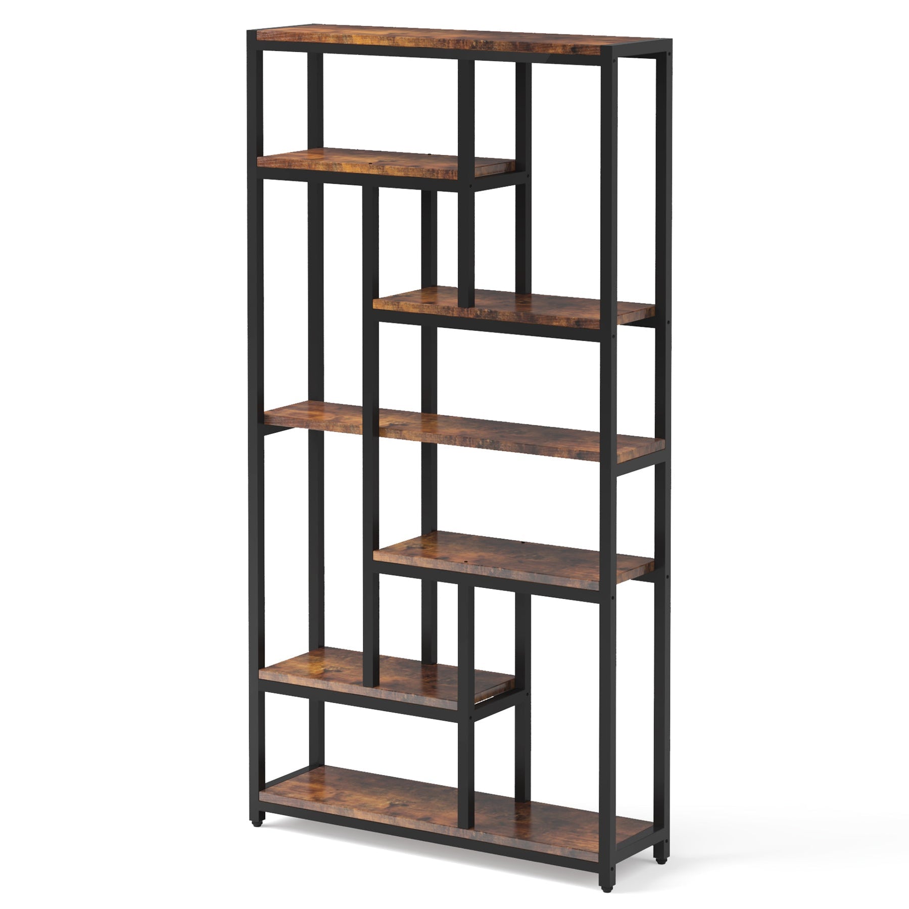 Tribesigns Bookcase, 79" Tall Bookshelf, 7Tier Open Display Shelves