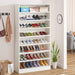 Freestanding Shoe Cabinet, 9-Tier 40-45 Pairs Shoe Storage Rack Tribesigns