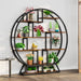 Plant Stand, 63" Round Flower Pot Plant Rack with 8 Shelves Tribesigns