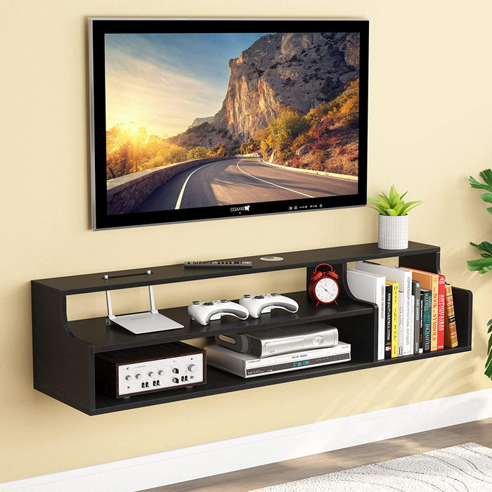 3 Tier Modern Floating TV Stand Tribesigns