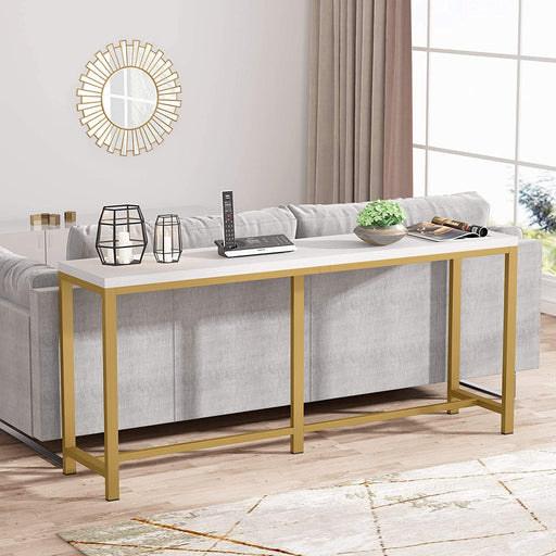 Tribesigns Console Table, Narrow Hallway Table, 70.9 inch Sofa Table