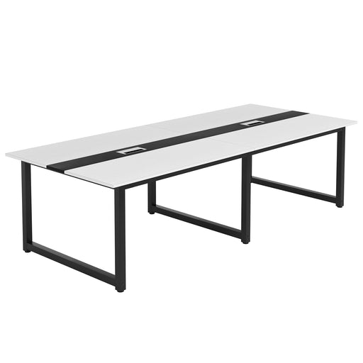 8FT Conference Table, Rectangle Meeting Table Seminar Table Tribesigns
