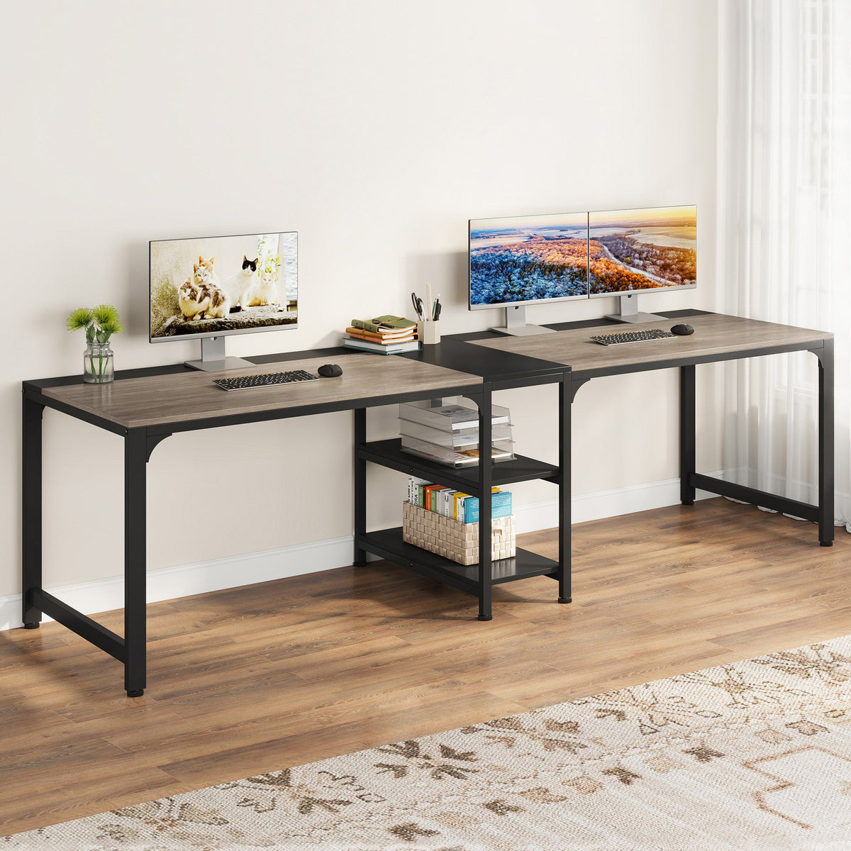 Computer Table Double Stack 90.55