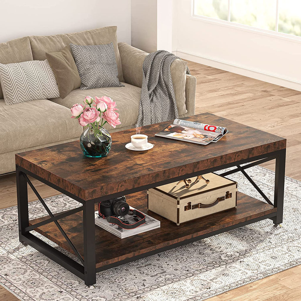 Rustic Wooden Coffee Table