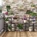 Corner Plant Stand Indoor, 6 Tiered Plant Shelf Flower Stand Tribesigns