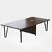 94.5" Conference Table Meeting Table with Two Cable Holes Tribesigns