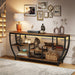 Industrial Console Table, 70.9" Entryway Sofa Table with Shelves Tribesigns