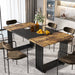 Modern Dining Table, 70.8 Inches Kitchen Table for 6-8 People Tribesigns