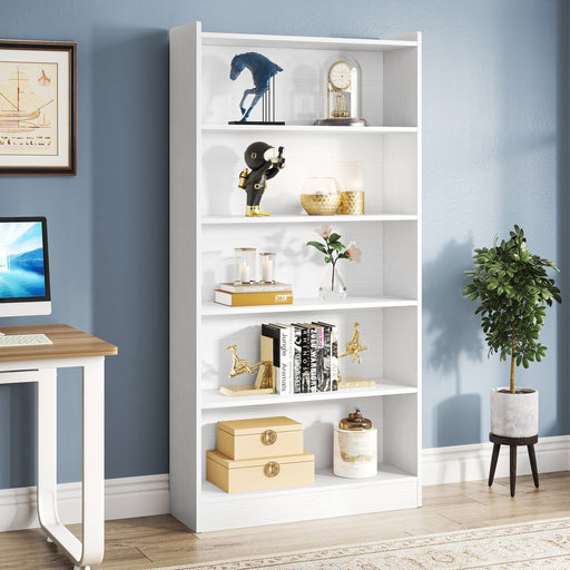 Tribesigns Tribesigns Bookcase Is Designed to Be Space Efficient While Providing You with The Storage That You Need. This Single Unit, The 72 Inches