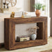 Farmhouse Console Table, 47" Wood Entryway Sofa Table with Storage Tribesigns