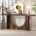 Farmhouse Console Table, 70.9" Wooden Hallway Foyer Table Tribesigns