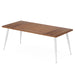 Industrial Dining Table, 70.9" Kitchen Dinner Table for 6 to 8 People Tribesigns